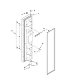 Freezer door parts
