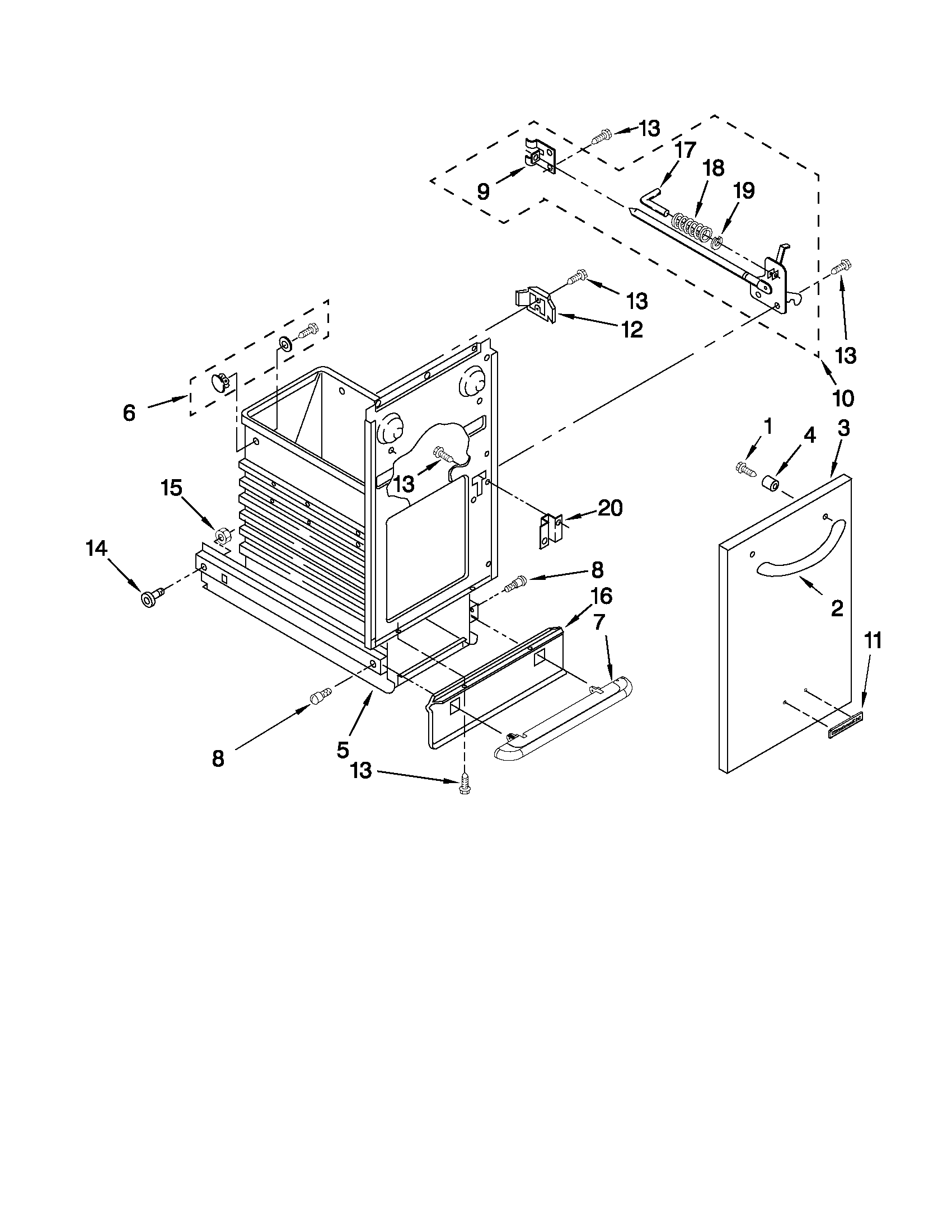 Container parts