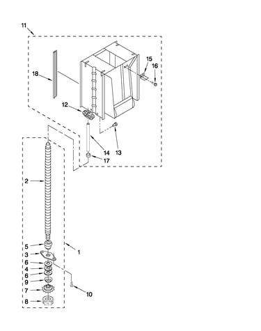 Powerscrew and ram parts