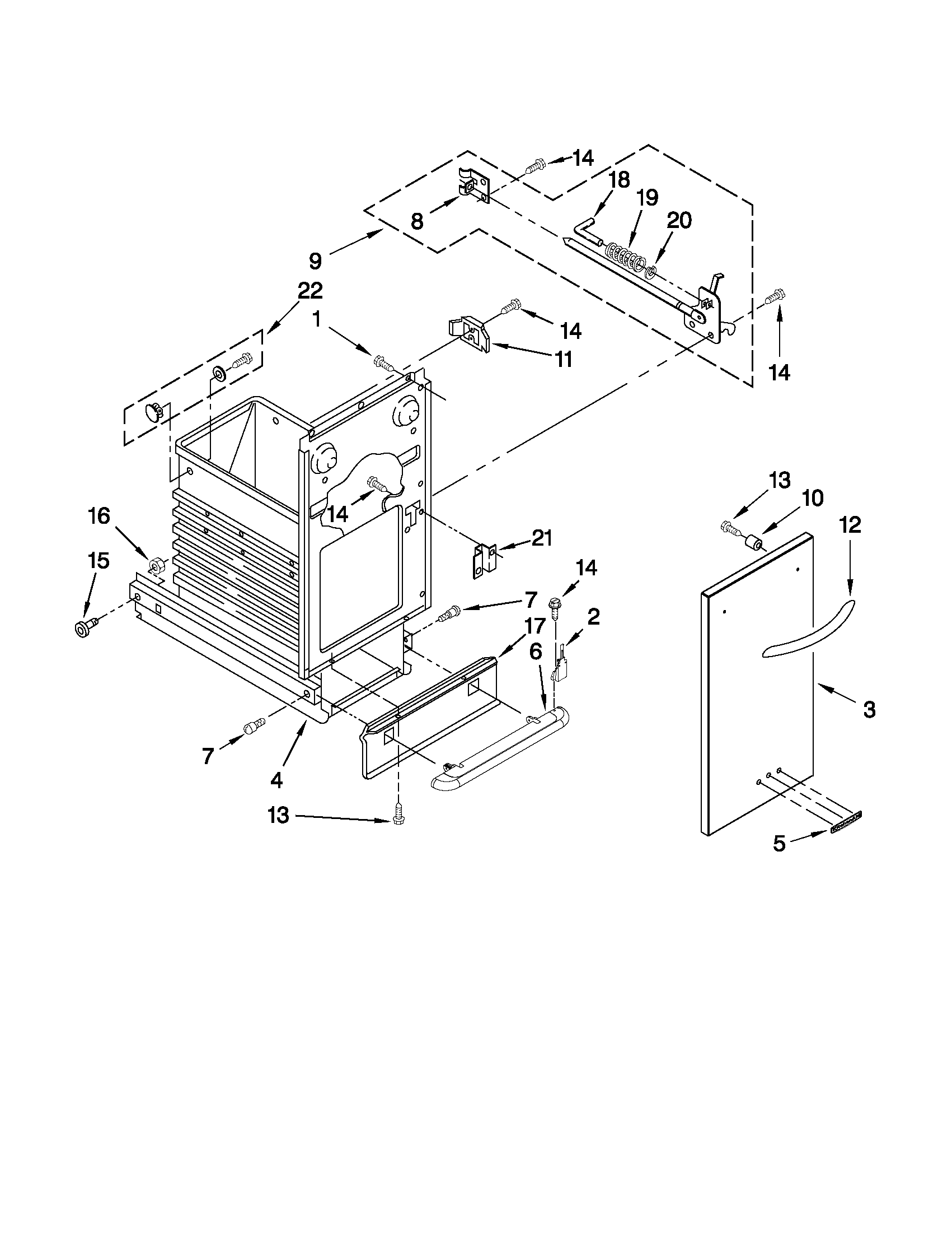 Container parts