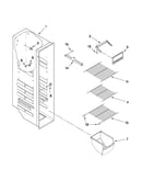 Freezer liner parts