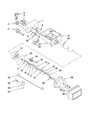 Motor and ice container parts