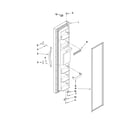 Crosley CS22CFXTS05 freezer door parts diagram