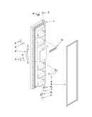 Freezer door parts