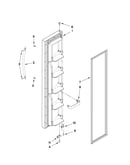Freezer door parts
