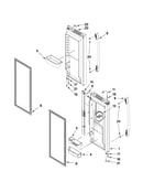 Refrigerator door parts