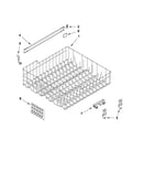 Upper rack and track parts