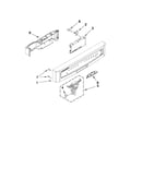 Control panel and latch parts