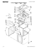 Top and cabinet parts