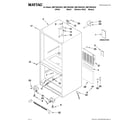 Maytag MBF1958XEW2 cabinet parts diagram