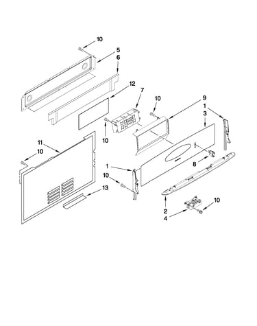 Control panel parts