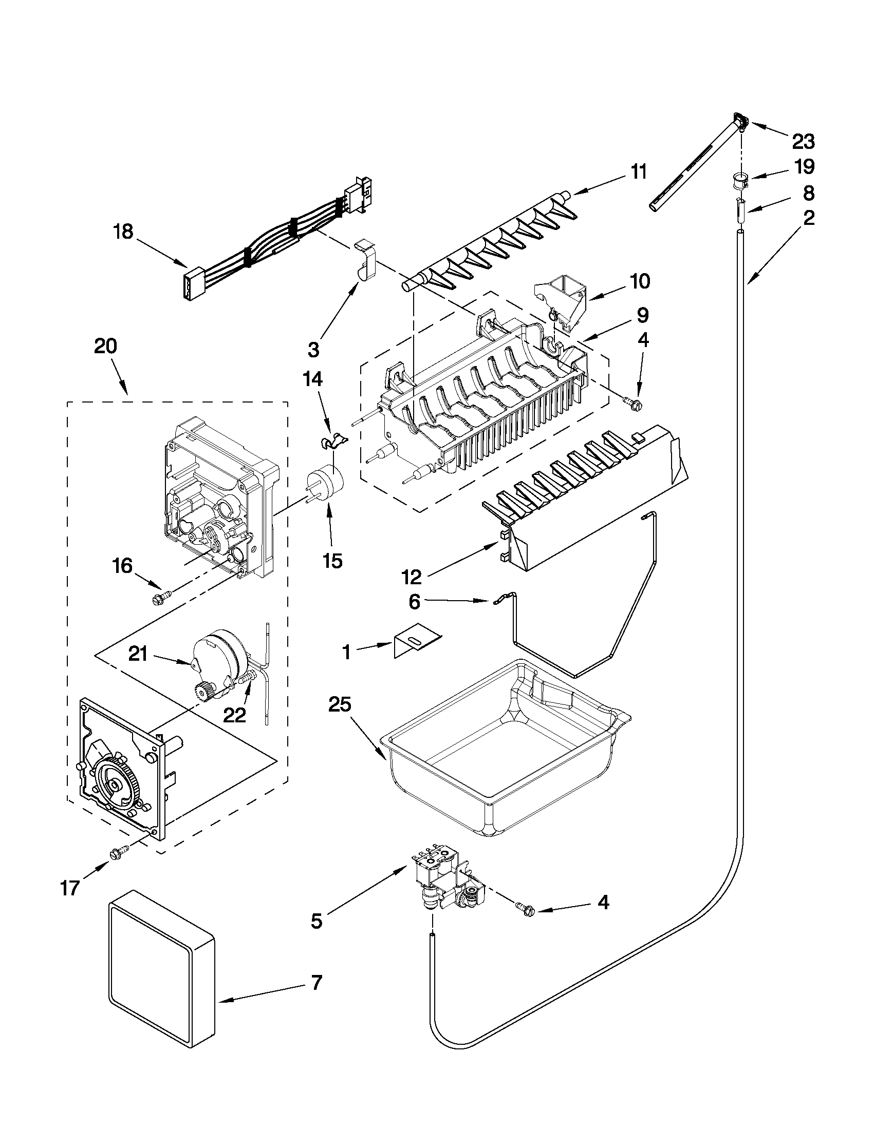 Icemaker parts