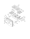 Freezer door parts