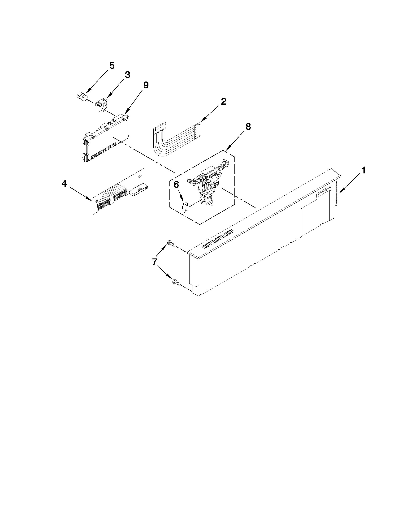 CONTROL PANEL PARTS