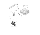 KitchenAid KUDS40CVSS1 lower rack parts diagram