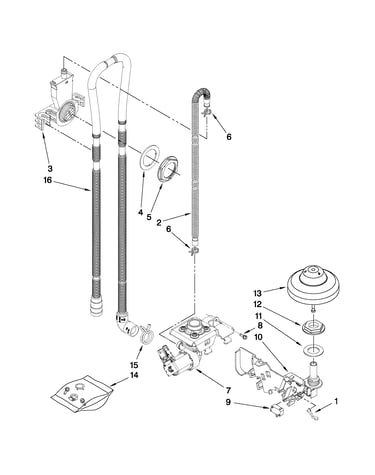 Fill, drain and overfill parts