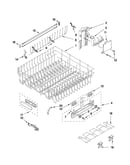 Upper rack and track parts