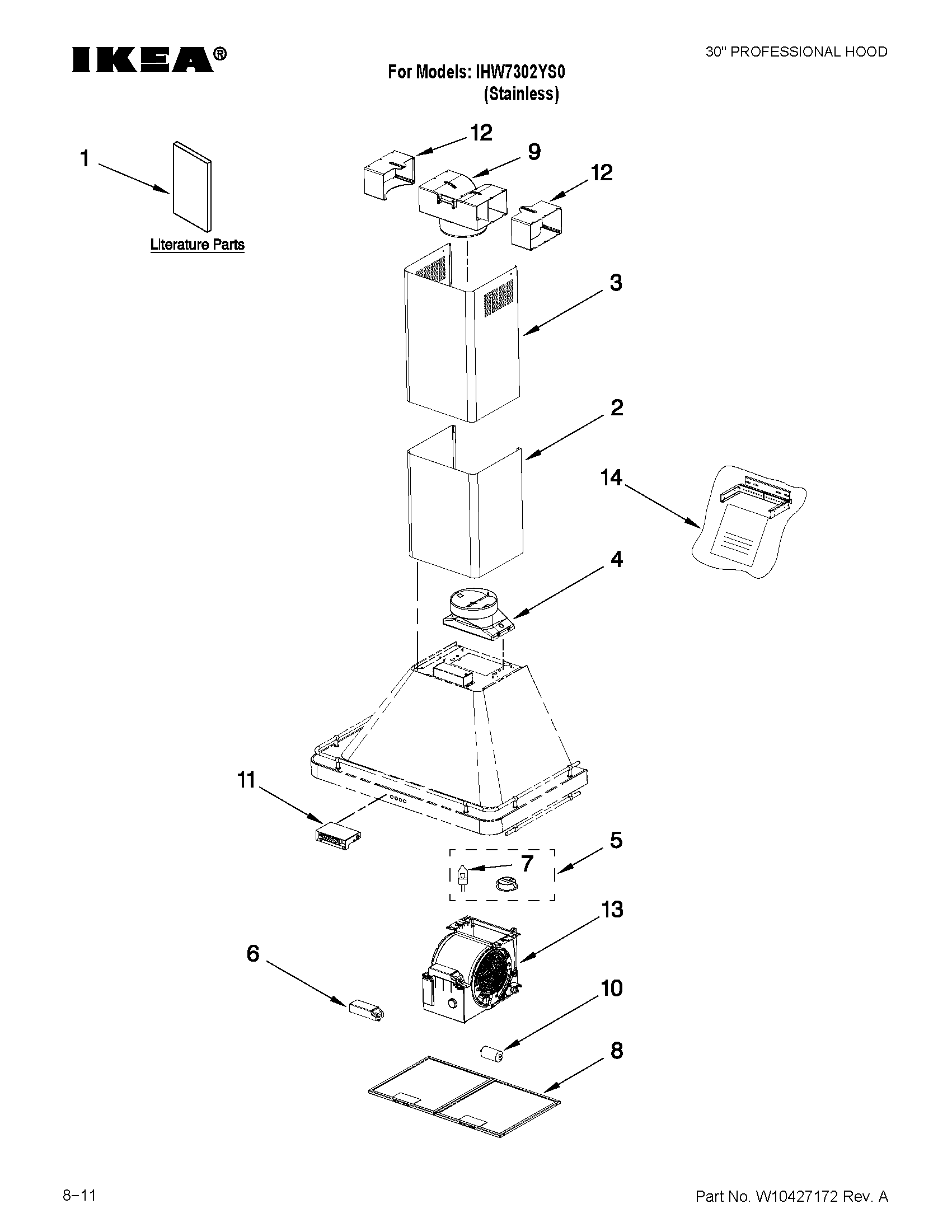 Hood parts