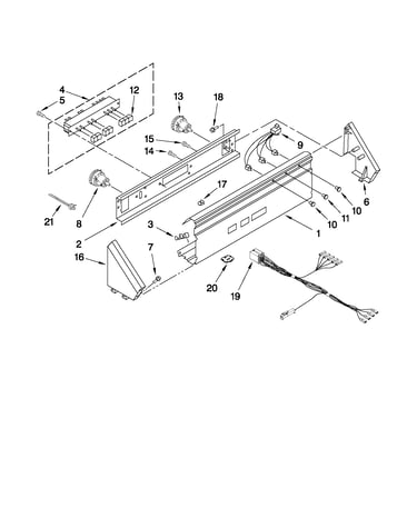 Control panel parts