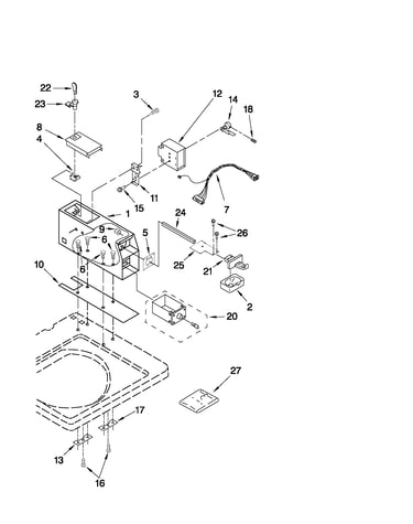 Meter case parts