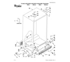Whirlpool ED5LHAXWS01 cabinet parts diagram