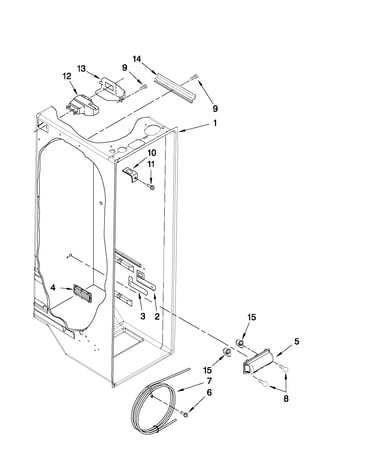 Refrigerator liner parts
