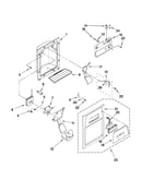 Dispenser front parts
