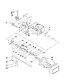 Motor and ice container parts