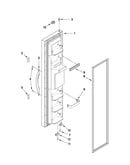 Freezer door parts