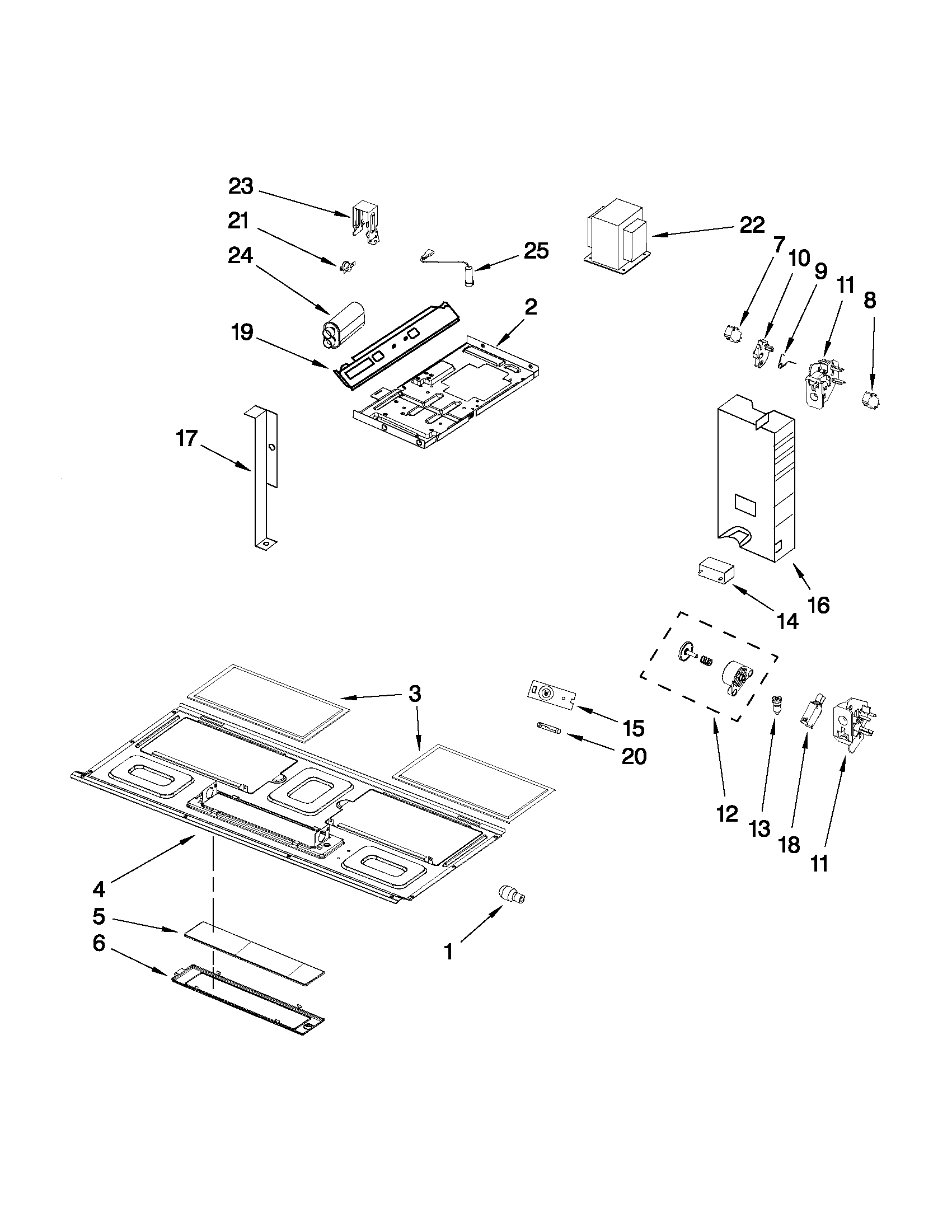 Interior and ventilation parts