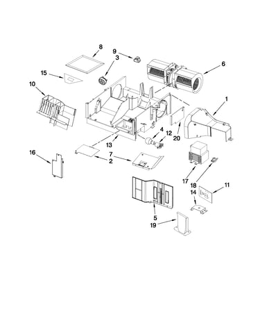 Air flow parts