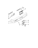 Control panel and latch parts