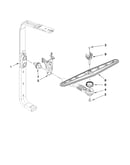 Upper wash and rinse parts