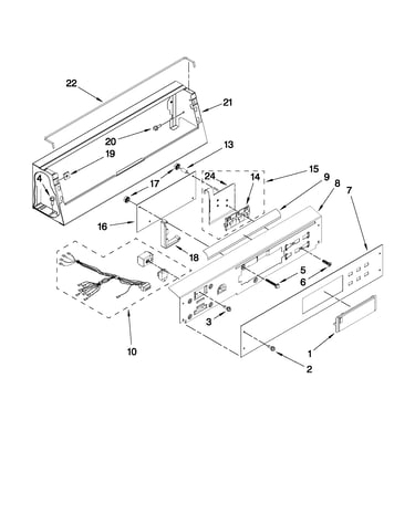 Control panel parts