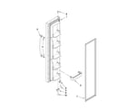 Maytag MSB2554AEY02 freezer door parts diagram