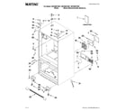 Maytag MFI2569YEW1 cabinet parts diagram