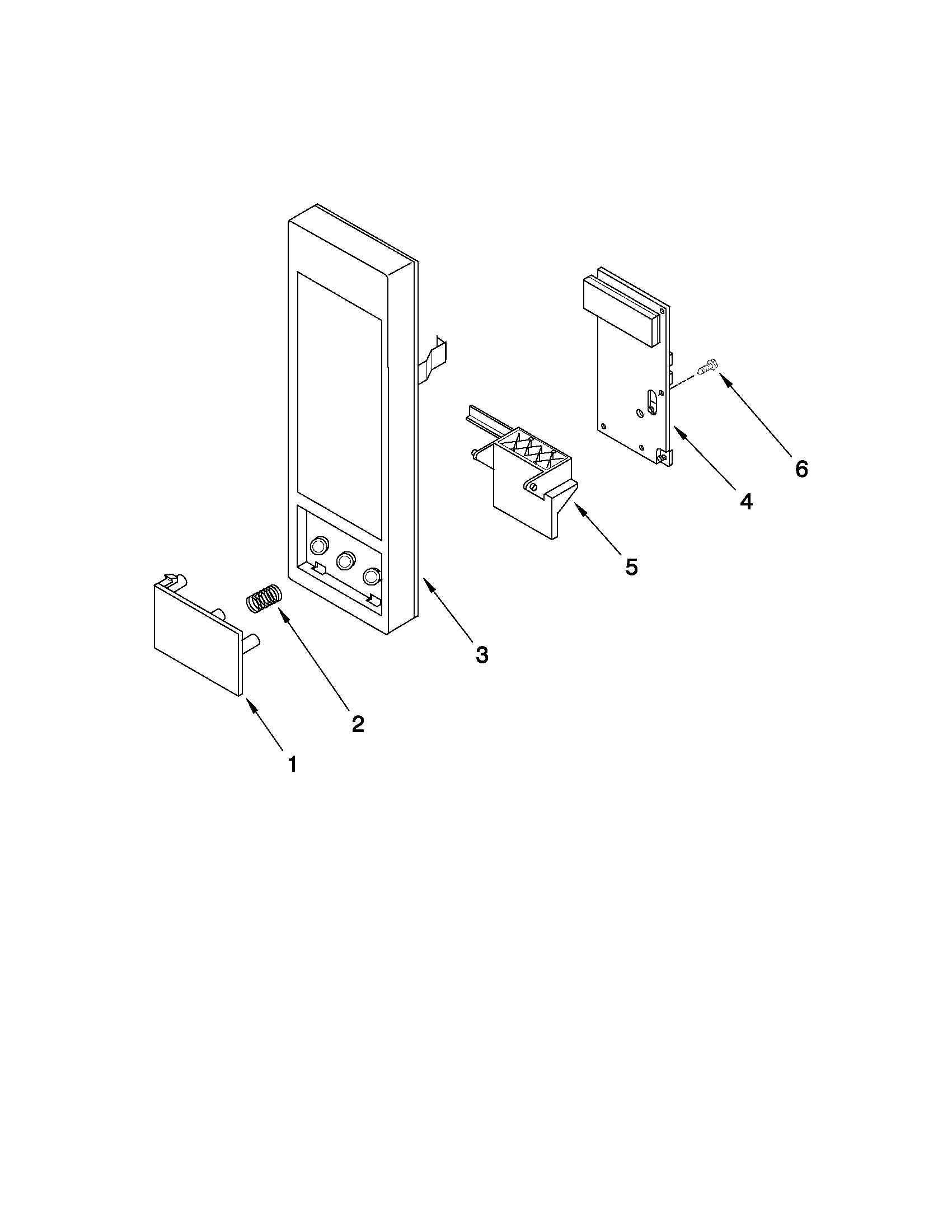 Control panel parts