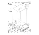 Whirlpool GC3SHAXVY03 cabinet parts diagram