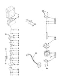 Motor and ice container parts