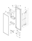 Refrigerator door parts