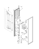 Freezer door parts