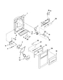 Dispenser front parts