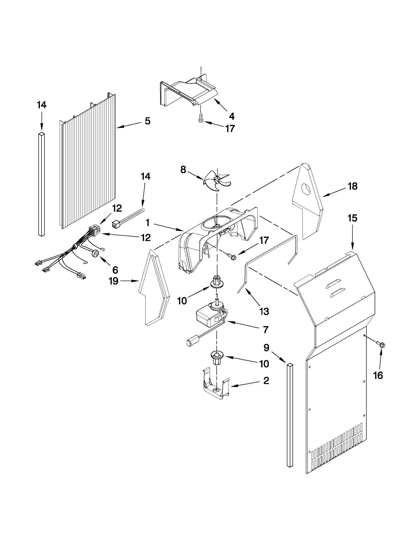 Air flow parts