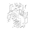 Whirlpool WFG366LVB0 chassis parts diagram