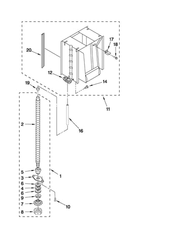 Powerscrew and ram parts