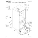 Whirlpool WRF560SFYW00 cabinet parts diagram
