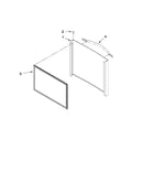 Freezer door parts