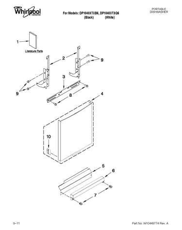 Door and panel parts
