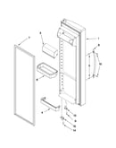 Refrigerator door parts
