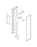 Freezer door parts